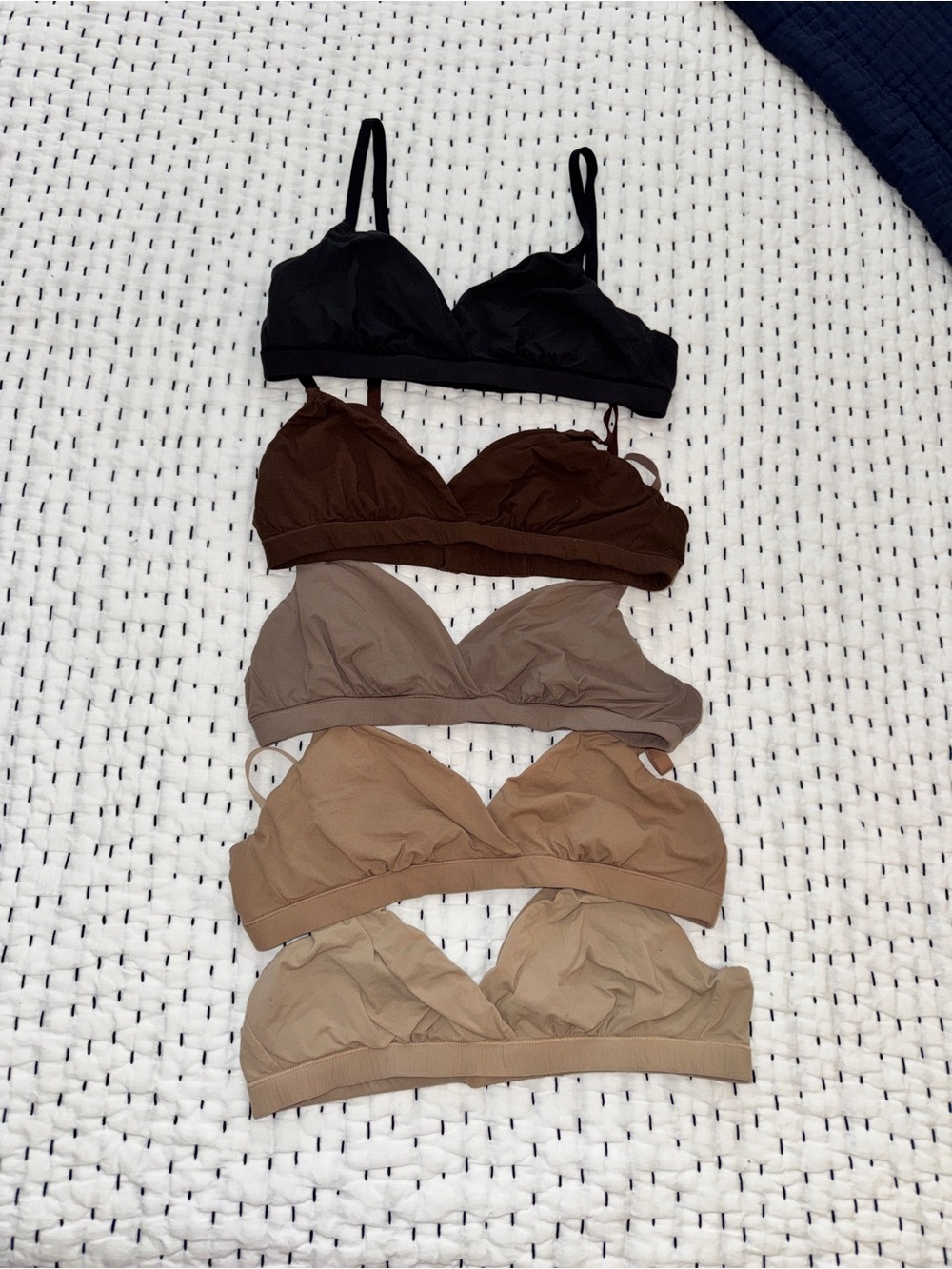 Skims Fits Everbody Crossover Bralette bundle
